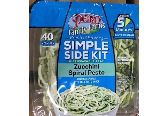 Pero Family Farms recalls vegetable noodle kit due to allergens